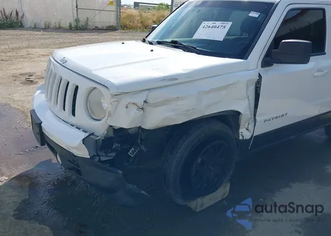 2014 Jeep Patriot Sport из США, поврежденный, VIN 1C4NJRBB2ED847513